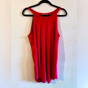 Zenana Hot Pink Tank Top.